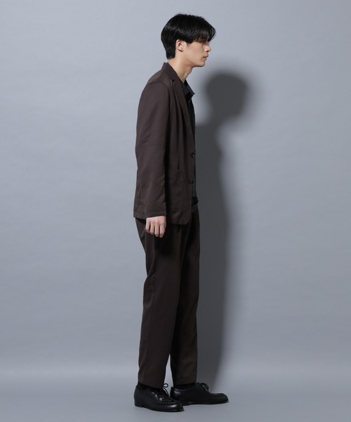 NANO universe（ナノユニバース）の「ピーチツイルセットアップ（セットアップ・メンズ・ダークブラウン/ネイビー/ダークグレー・S/M/L/XL）」の22枚目の写真