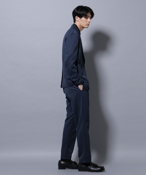 NANO universe（ナノユニバース）の「ピーチツイルセットアップ（セットアップ・メンズ・ダークブラウン/ネイビー/ダークグレー・S/M/L/XL）」の15枚目の写真