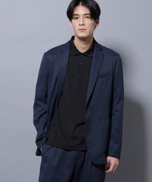 NANO universe（ナノユニバース）の「ピーチツイルセットアップ（セットアップ・メンズ・ダークブラウン/ネイビー/ダークグレー・S/M/L/XL）」の19枚目の写真