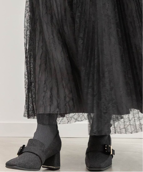 ビスチェデザインプリーツキャミワンピース（ワンピース）｜RANDA