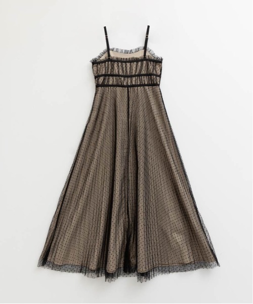 セール】ビスチェデザインプリーツキャミワンピース（ワンピース