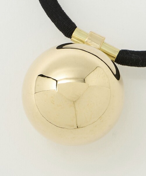 BEAUTY&YOUTH UNITED ARROWS（ビューティーアンドユースユナイテッドアローズ）の「メタル ビッグボール ヘアゴム（ヘアゴム・レディース・ゴールド/シルバー・FREE）」の6枚目の写真