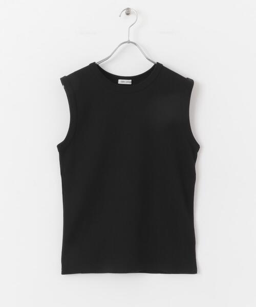 FORK&SPOON（フォークアンドスプーン）の「FORK&SPOON　ミニワッフルノースリーブTシャツ（Tシャツ/カットソー・レディース・オフホワイト/ブラック/イエロー系その他・1）」の20枚目の写真