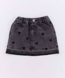 ﾊｰﾄ刺繍ﾃﾞﾆﾑﾐﾆｽｶｰﾄ