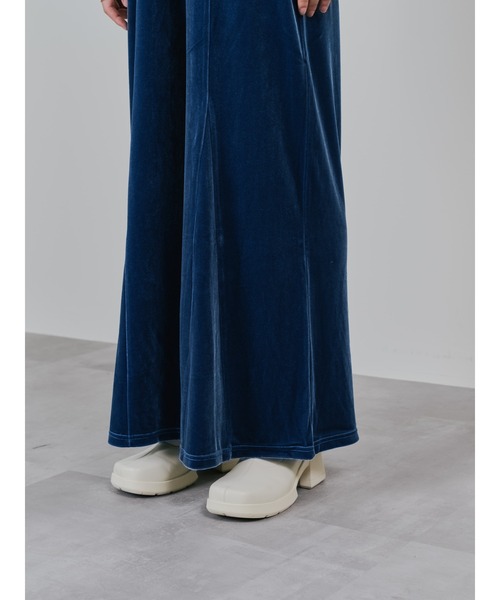 DOLLUPOOPS（ドールアップウップス）の「ベロアフレアパンツ（その他パンツ・レディース・ブルー/ピンク/ブラウン・38）」の12枚目の写真