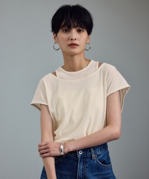 【WEB限定】マルチウェイベロアタッチレイヤードプルオーバー
