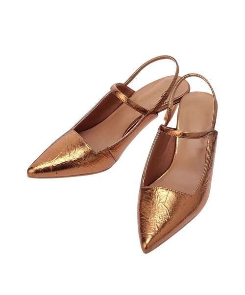 ELENDEEK（エレンディーク）の「ポインテッドトゥミュール（パンプス・レディース・ブラック/シルバー/ブロンズ・37/38）」の18枚目の写真