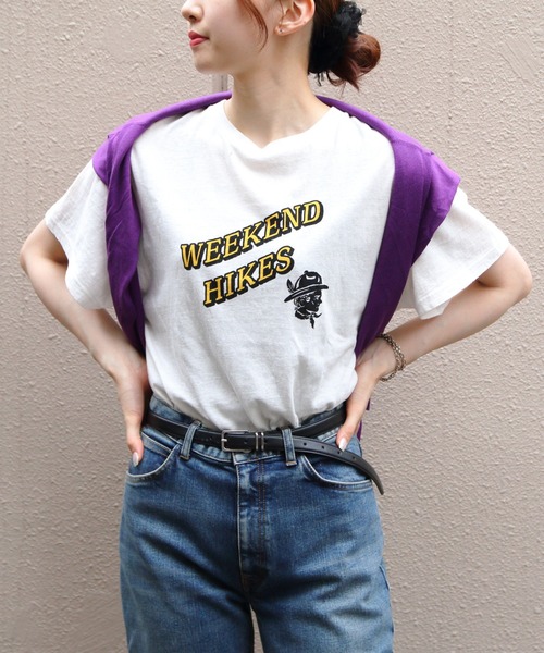 THE SHINZONE/シンゾーン ウィークエンドハイクTEE WEEKEND