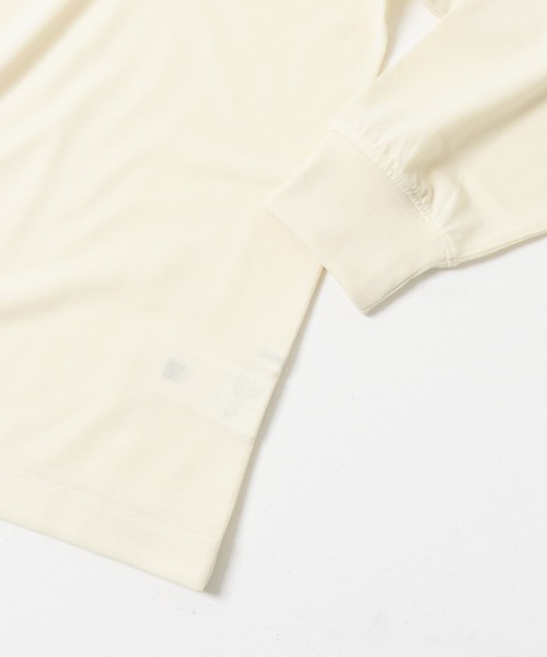 FORK&SPOON（フォークアンドスプーン）の「FORK&SPOON　CAVEジャージーロングスリーブTシャツ（Tシャツ/カットソー・メンズ・アイボリー/グレー系その他・4/5）」の11枚目の写真