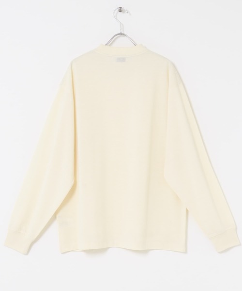 FORK&SPOON（フォークアンドスプーン）の「FORK&SPOON　CAVEジャージーロングスリーブTシャツ（Tシャツ/カットソー・メンズ・アイボリー/グレー系その他・4/5）」の10枚目の写真