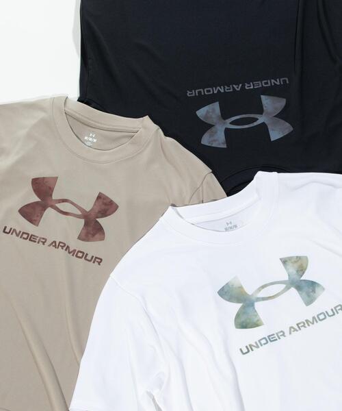 UNDER ARMOUR(アンダーアーマー)の「UAテック オーバーサイズド ビッグロゴ Tシャツ(トレーニング/レディース)(Tシャツ/カットソー・レディース・ホワイト・XL/S/M/L)」の6枚目の写真