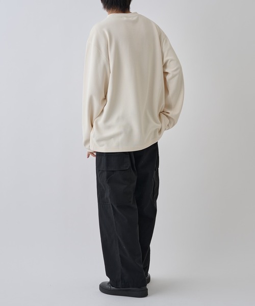 COLONY 2139（コロニートゥーワンスリーナイン）の「ツイルカーゴパンツ（カーゴパンツ・メンズ・ブラック/カーキ・MEDIUM/LARGE）」の11枚目の写真