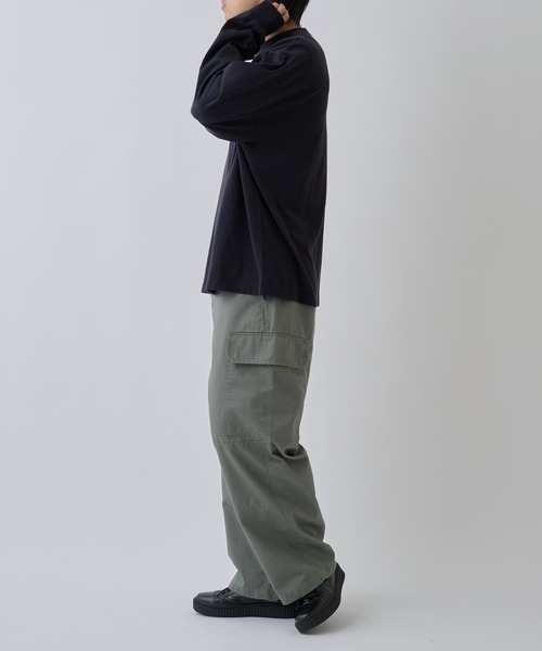 COLONY 2139（コロニートゥーワンスリーナイン）の「ツイルカーゴパンツ（カーゴパンツ・メンズ・ブラック/カーキ・MEDIUM/LARGE）」の14枚目の写真