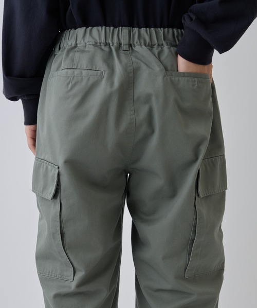 COLONY 2139（コロニートゥーワンスリーナイン）の「ツイルカーゴパンツ（カーゴパンツ・メンズ・ブラック/カーキ・MEDIUM/LARGE）」の21枚目の写真