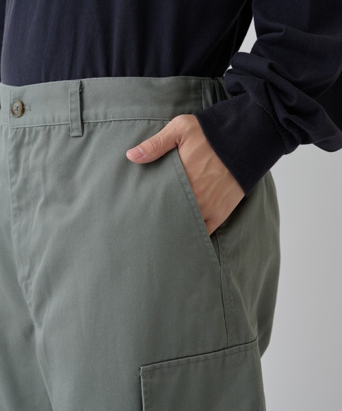 COLONY 2139（コロニートゥーワンスリーナイン）の「ツイルカーゴパンツ（カーゴパンツ・メンズ・ブラック/カーキ・MEDIUM/LARGE）」の22枚目の写真