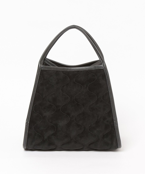 HEREIAM（ヘレイアム）の「【HEREIAM】スエードキルトミニBAG（ハンドバッグ・レディース・キャメル/ブラック・FREE）」の15枚目の写真