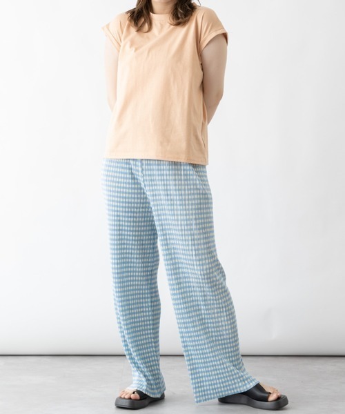 mebole（メボレ）の「スクエアノースリーブトップス（Tシャツ/カットソー・レディース・ブラウン・FREE）」の5枚目の写真