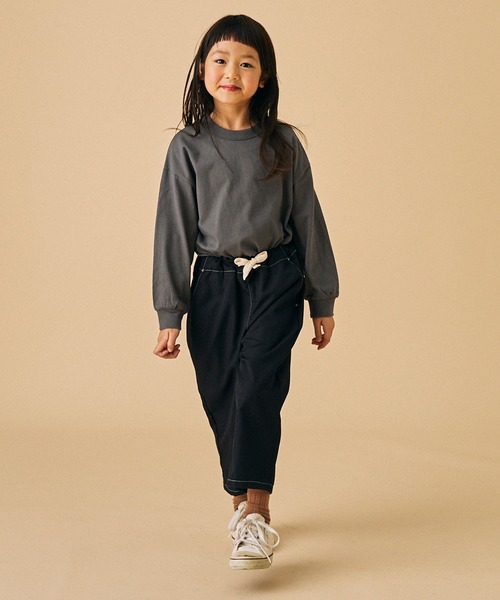 FOV（フォブ）の「フォブ PLAIN L/S Tシャツ（Tシャツ/カットソー・キッズ・ホワイト/ベージュ系その他/ブラック/チャコールグレー・L/XL/M/S）」の9枚目の写真