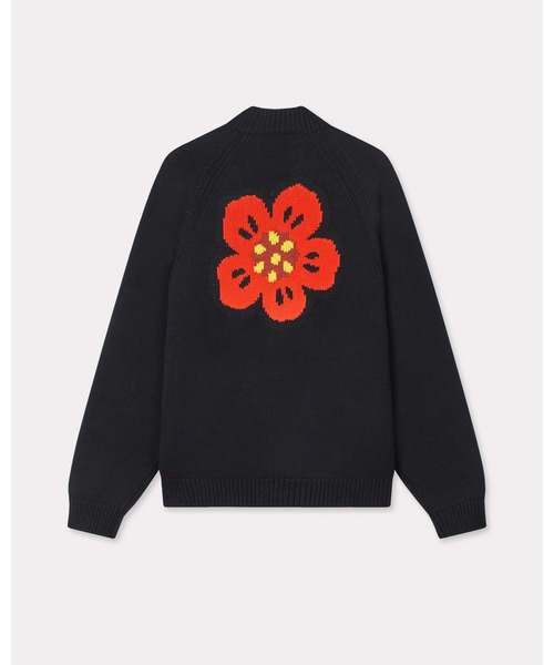 カーディガン 'Boke Flower' コットンウール カーディガン レディース Boke Flower' コットンウール カーディガン（カーディガン