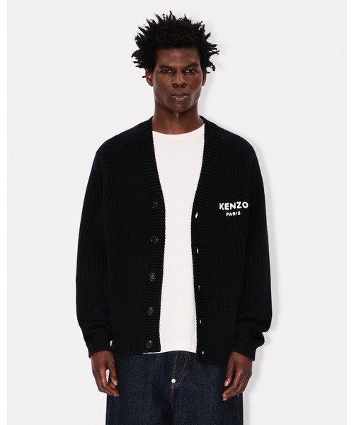 KENZO(ケンゾー)の「'Boke Flower' コットンウール カーディガン(カーディガン/ボレロ・メンズ・ブラック系その他5・LARGE/MEDIUM)」の7枚目の写真