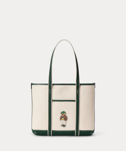 Polo ベア キャンバス スモール ショッパー トート（トート