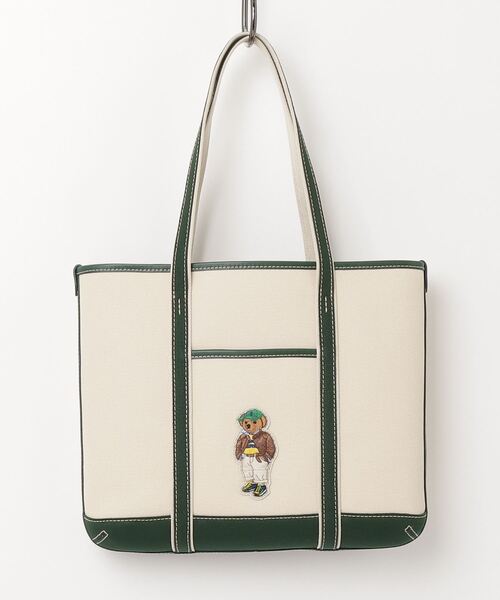 POLO RALPH LAUREN キャンバス スモール Polo ベア トート キャンバス スモール Polo ベア トート （トートバッグ）｜POLO