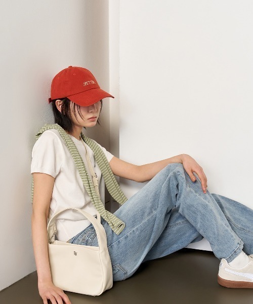 GENERAL IDEA（ジェネラルアイデア）の「GENERAL IDEA/ジェネラルアイディア tencel essential half pullover 半袖サマーニット（ニット/セーター・レディース・ブラック/ブルー/ピンク/ホワイト・S/M/L）」の9枚目の写真