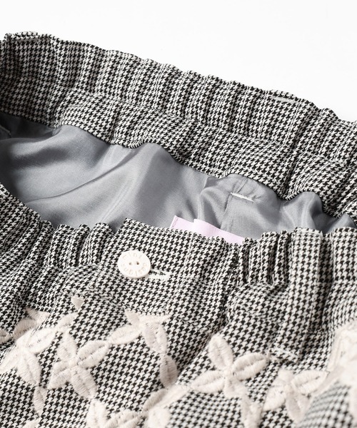 mintdesigns(ミントデザインズ)の「MIX CHECK PANTS(その他パンツ・レディース・ホワイト/ブラック・ONESIZE)」の16枚目の写真