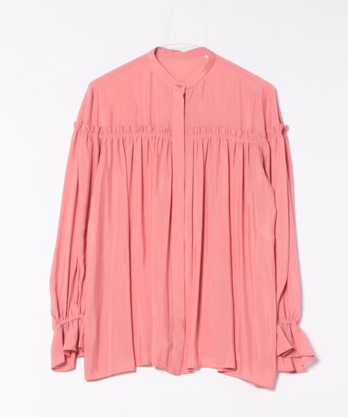 DESIGNWORKS（デザインワークス）の「ギャザーブラウス（シャツ/ブラウス・レディース・アイボリー/ピンク・38）」の22枚目の写真