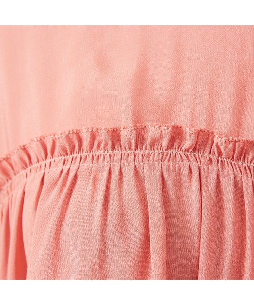 DESIGNWORKS（デザインワークス）の「ギャザーブラウス（シャツ/ブラウス・レディース・アイボリー/ピンク・38）」の20枚目の写真