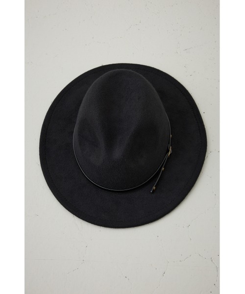 AZUL by moussy(アズールバイマウジー)の「フェルトハット(ハット・メンズ・ベージュ/ブラック・FREE)」の8枚目の写真