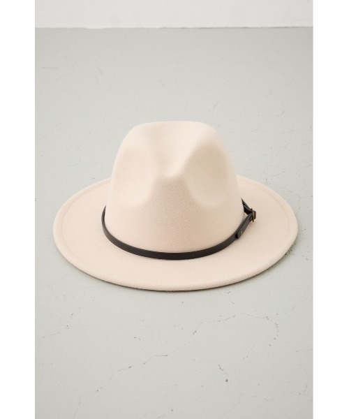 AZUL by moussy(アズールバイマウジー)の「フェルトハット(ハット・メンズ・ベージュ/ブラック・FREE)」の15枚目の写真