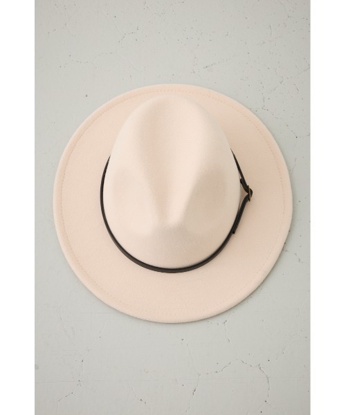 AZUL by moussy(アズールバイマウジー)の「フェルトハット(ハット・メンズ・ベージュ/ブラック・FREE)」の16枚目の写真