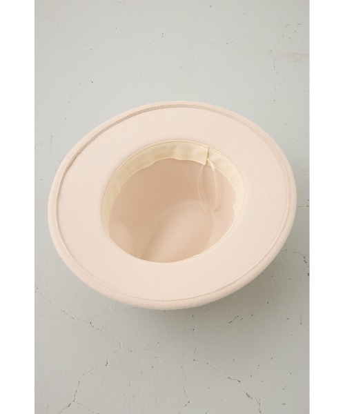 AZUL by moussy(アズールバイマウジー)の「フェルトハット(ハット・メンズ・ベージュ/ブラック・FREE)」の19枚目の写真