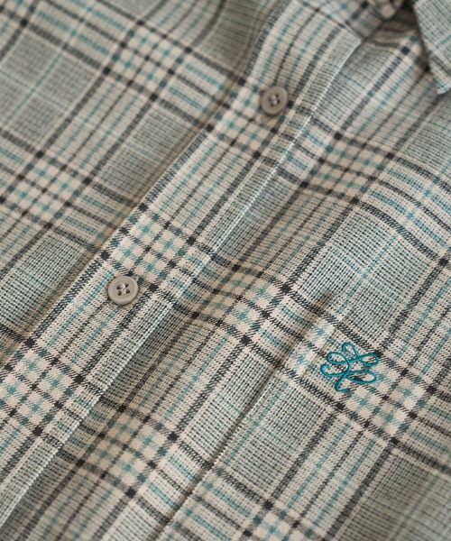 ROPE' PICNIC（ロペピクニック）の「チェックネルシャツ/リンクコーデ（シャツ/ブラウス・レディース・チャコールグレー/ブルー/オレンジ/ベージュ・FREE）」の8枚目の写真