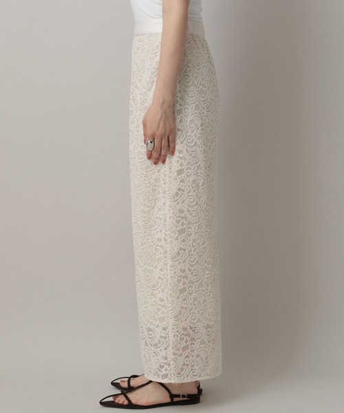 A part by(アパートバイ)の「キモウレースタイトスカート(スカート・レディース・ブラウン/アイボリー・FREE)」の12枚目の写真