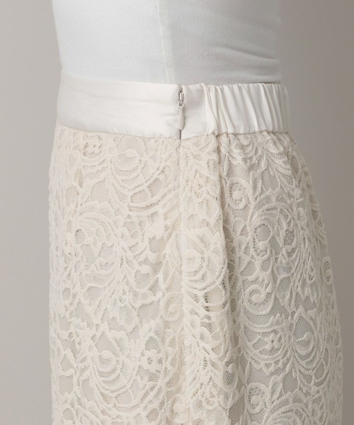 A part by(アパートバイ)の「キモウレースタイトスカート(スカート・レディース・ブラウン/アイボリー・FREE)」の15枚目の写真