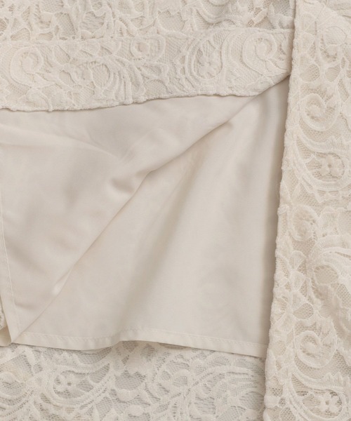 A part by(アパートバイ)の「キモウレースタイトスカート(スカート・レディース・ブラウン/アイボリー・FREE)」の19枚目の写真