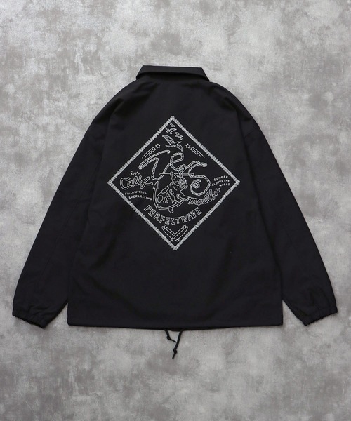 TES BANDANA LOGO COACH JACKET / コーチジャケット（ナイロン