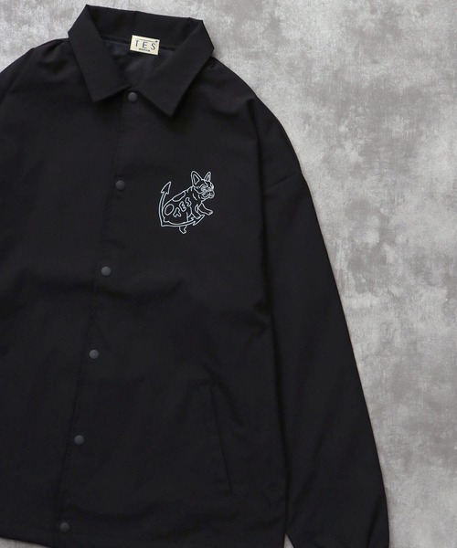 TES BANDANA LOGO COACH JACKET / コーチジャケット（ナイロン
