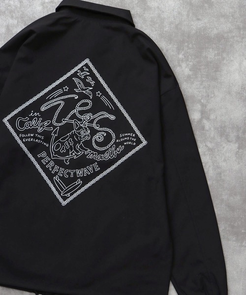 TES BANDANA LOGO COACH JACKET / コーチジャケット（ナイロン