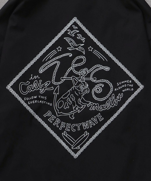 TES BANDANA LOGO COACH JACKET / コーチジャケット（ナイロン