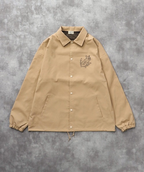TES BANDANA LOGO COACH JACKET / コーチジャケット（ナイロン