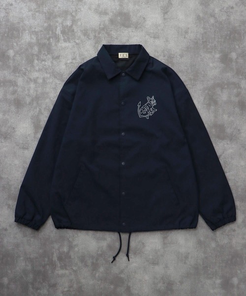 TES BANDANA LOGO COACH JACKET / コーチジャケット（ナイロン