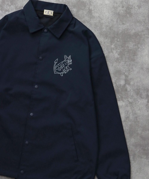 TES BANDANA LOGO COACH JACKET / コーチジャケット