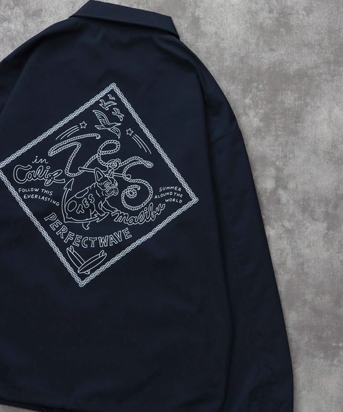 TES BANDANA LOGO COACH JACKET / コーチジャケット