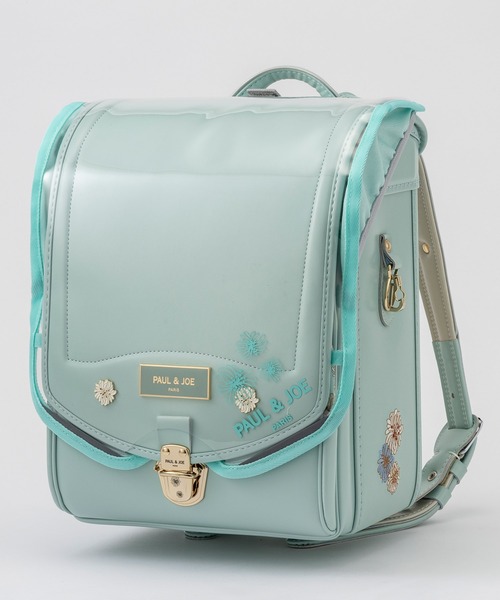 PAUL&JOE（ポールアンドジョー）の「PAUL & JOE(ポール & ジョー)クリザンテームワンポイント半かぶせクリアランドセルカバー（ランドセル・キッズ・パープル/ミント/ピンク/ホワイト・ONE SIZE）」の12枚目の写真