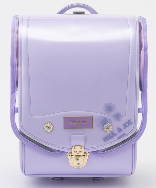 PAUL&JOE（ポールアンドジョー）の「PAUL & JOE(ポール & ジョー)クリザンテームワンポイント半かぶせクリアランドセルカバー（ランドセル・キッズ・パープル/ミント/ピンク/ホワイト・ONE SIZE）」の15枚目の写真