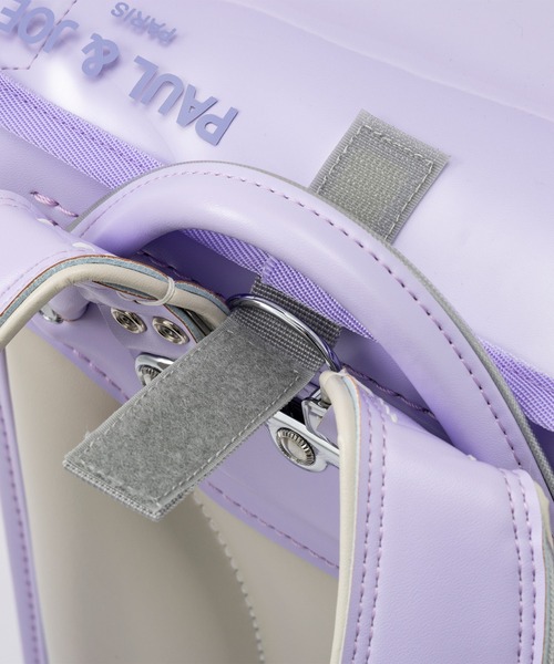 PAUL&JOE（ポールアンドジョー）の「PAUL & JOE(ポール & ジョー)クリザンテームワンポイント半かぶせクリアランドセルカバー（ランドセル・キッズ・パープル/ミント/ピンク/ホワイト・ONE SIZE）」の16枚目の写真