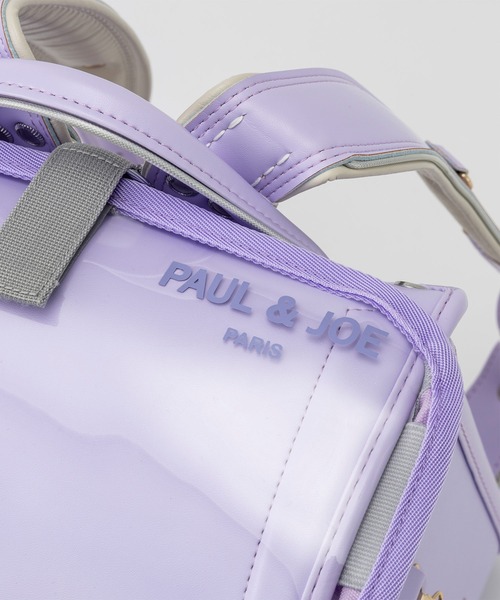 PAUL&JOE（ポールアンドジョー）の「PAUL & JOE(ポール & ジョー)クリザンテームワンポイント半かぶせクリアランドセルカバー（ランドセル・キッズ・パープル/ミント/ピンク/ホワイト・ONE SIZE）」の6枚目の写真